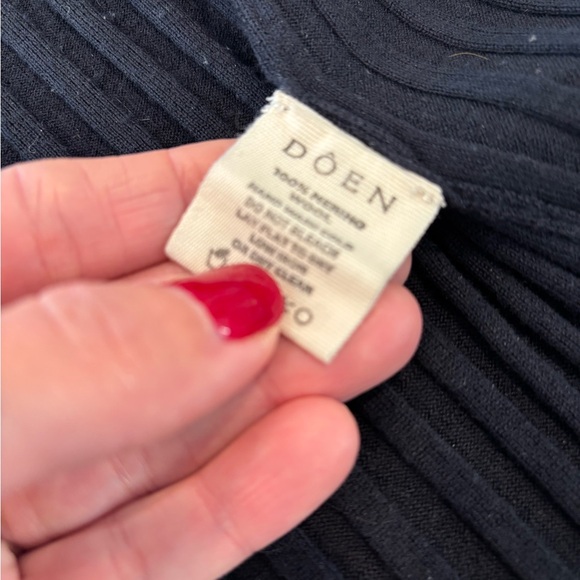 DOEN Demi Cardigan/ Navy/ S Merino wool - Picture 8 of 9